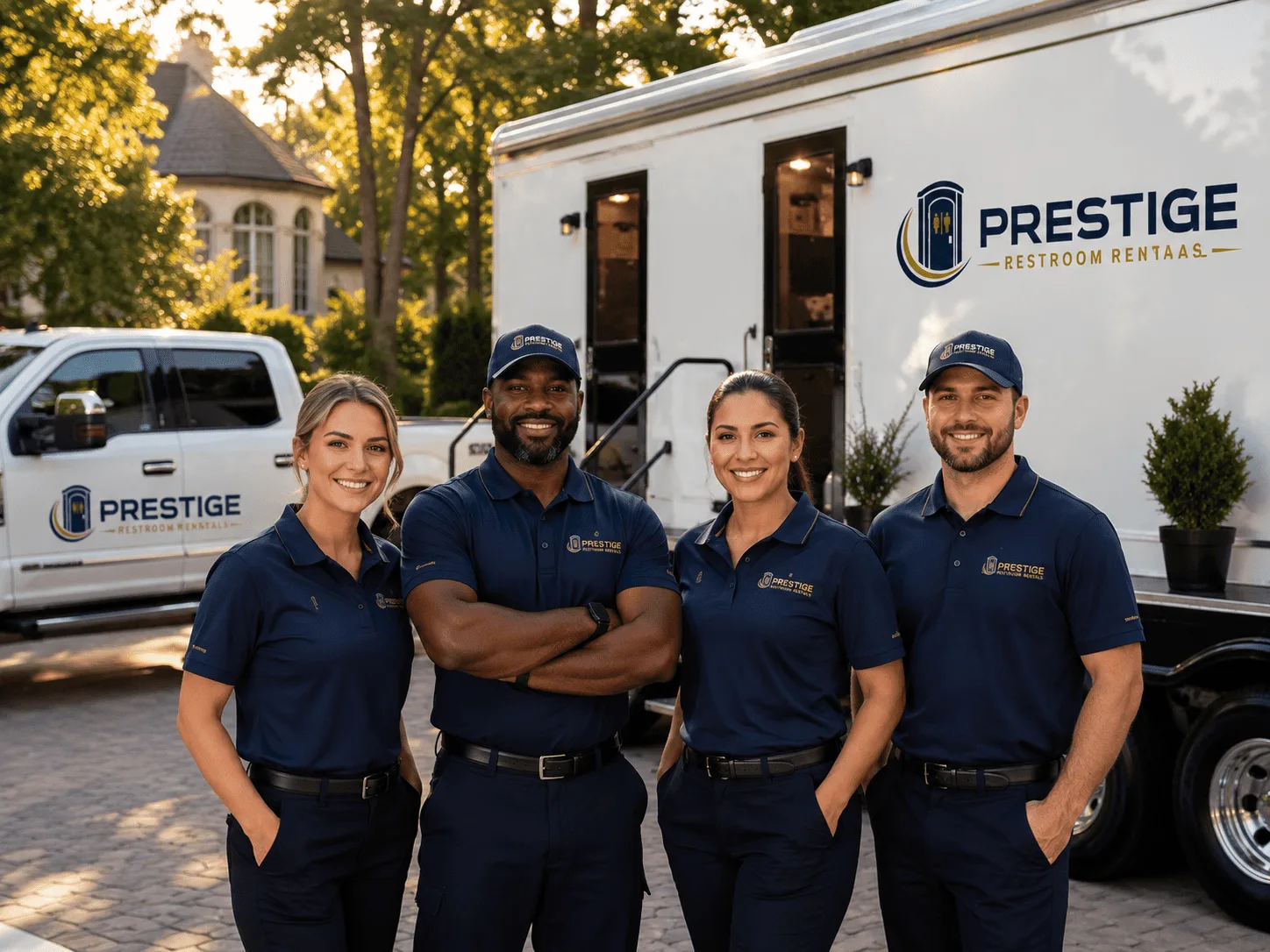 Trusted Luxury Portable Restrooms company in Freeport, MI
